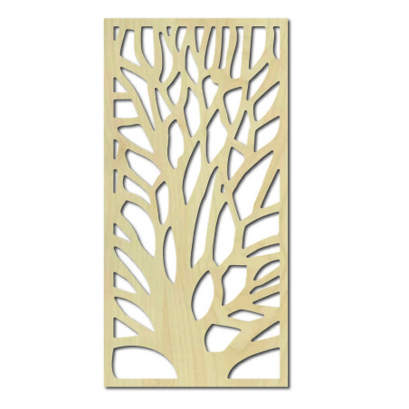 Obraz ścienny wyrzeźbiony ze sklejki drzewa GUTE