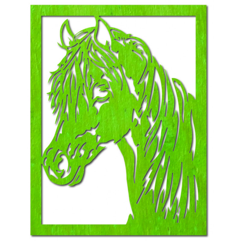 Rzeźbiona sklejka drewniana, malowidło ścienne...