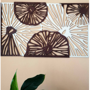 Rzeźbiony obraz ścienny - ABSTRIK 2