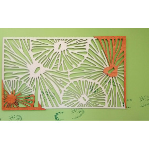 Rzeźbione malowidło ścienne - ALENKA 2