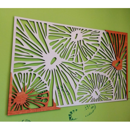 Rzeźbione malowidło ścienne - ALENKA