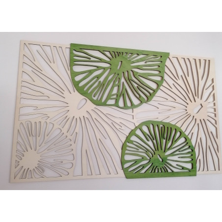 Rzeźbione drewniane drzewo ze sklejki, oryginalna topola