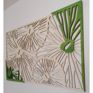 Rzeźbione drewniane drzewo ze sklejki, oryginalna topola 2