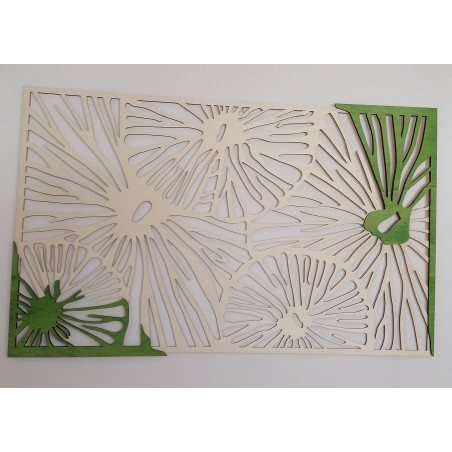 Rzeźbione drewniane drzewo ze sklejki, oryginalna topola