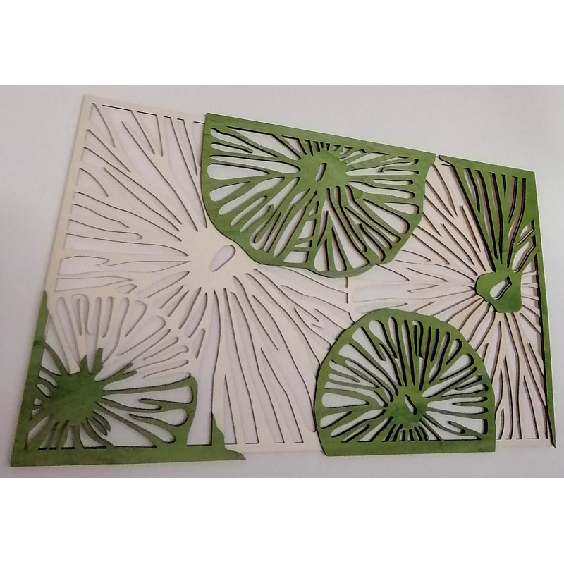 Rzeźbione drewniane drzewo ze sklejki, oryginalna topola