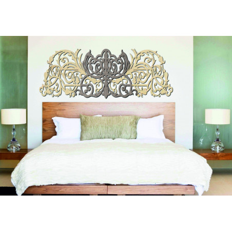 Obraz rzeźbiony 3D z tyłu ze sklejki drewnianej topolowej Obraz rzeźbiony 3D z tyłu ze sklejki drewnianej topolowej