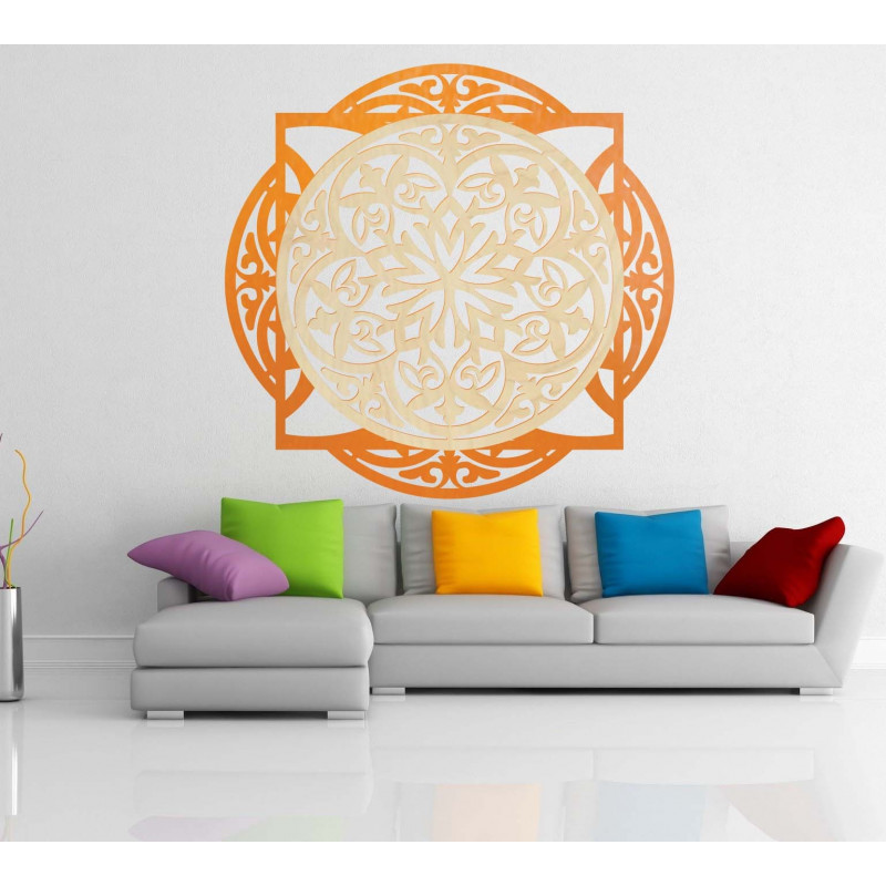 Drewniany obraz, elegancka dekoracja ścienna -...