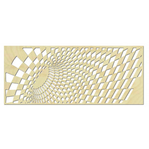 Gustowny obraz na ścianie wykonany z drewnianej sklejki ÚLETT 2