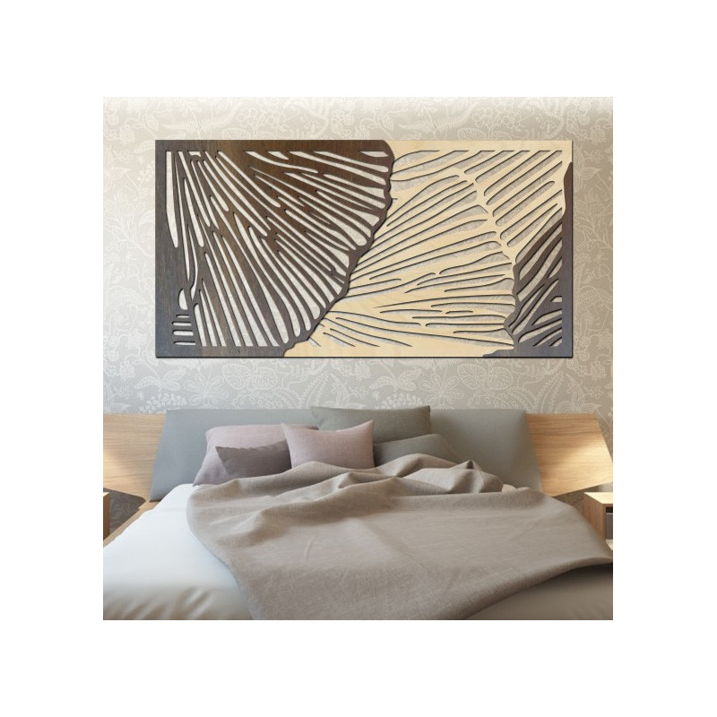 Gustowny obraz ścienny 3D wykonany ze sklejki