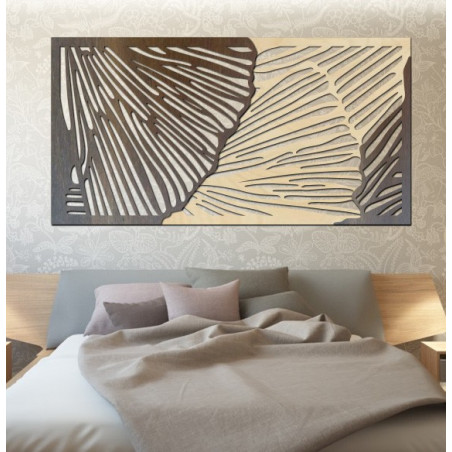 Gustowny obraz ścienny 3D wykonany ze sklejki