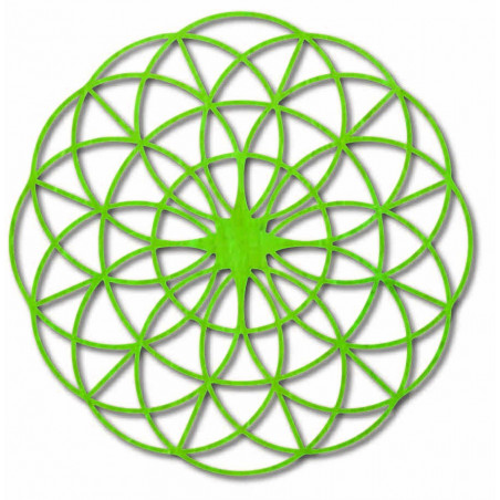 Magiczna drewniana mandala na ścianę - Koła I średnica FI 50, 60, 70, 80, 90, cm