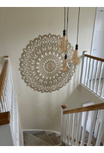 Photo from customer for Drewniana mandala na ścianie - idealny obraz dla harmonii w przestrzeni