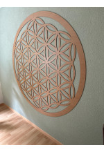 Photo from customer for Drewniana mandala ścienna Kwiat Życia - PERTON